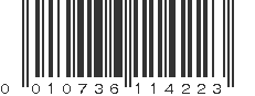 UPC 010736114223