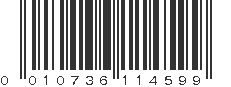 UPC 010736114599