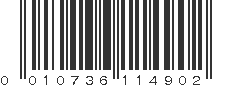 UPC 010736114902