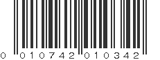 UPC 010742010342