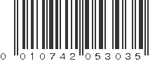 UPC 010742053035