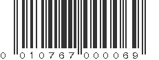 UPC 010767000069