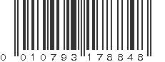 UPC 010793178848