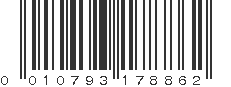 UPC 010793178862