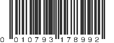 UPC 010793178992