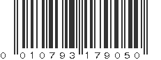 UPC 010793179050