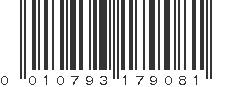 UPC 010793179081