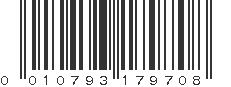 UPC 010793179708