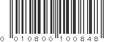 UPC 010800100848