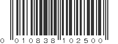 UPC 010838102500