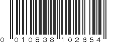 UPC 010838102654