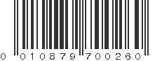 UPC 010879700260