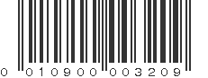 UPC 010900003209