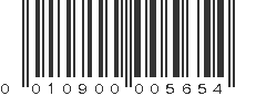 UPC 010900005654