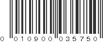 UPC 010900035750