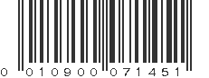 UPC 010900071451