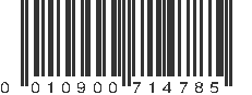 UPC 010900714785