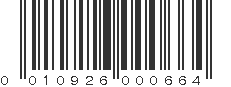 UPC 010926000664