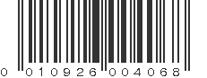 UPC 010926004068