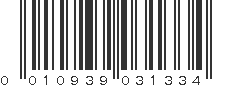 UPC 010939031334