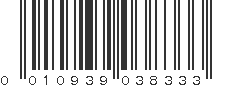 UPC 010939038333