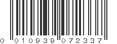 UPC 010939072337