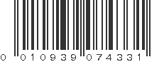 UPC 010939074331