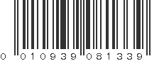 UPC 010939081339