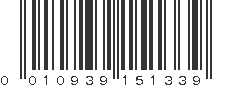 UPC 010939151339