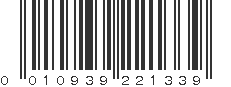 UPC 010939221339