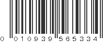 UPC 010939565334