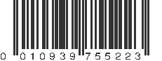 UPC 010939755223