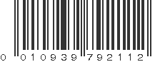 UPC 010939792112