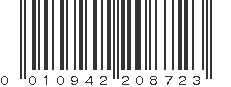 UPC 010942208723