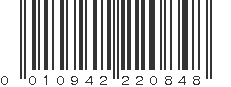 UPC 010942220848