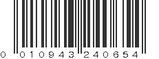 UPC 010943240654