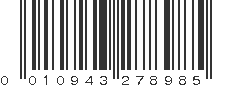 UPC 010943278985