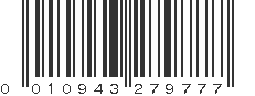 UPC 010943279777