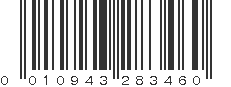 UPC 010943283460