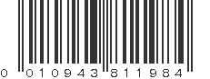 UPC 010943811984