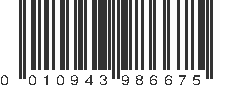 UPC 010943986675