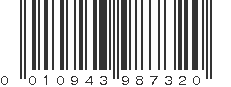 UPC 010943987320