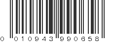 UPC 010943990658