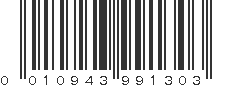 UPC 010943991303