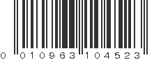 UPC 010963104523