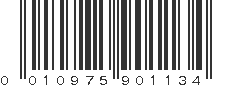 UPC 010975901134