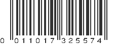 UPC 011017325574