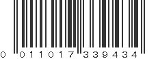 UPC 011017339434