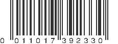 UPC 011017392330