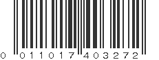 UPC 011017403272